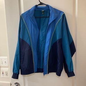 Women’s blue windbreaker size small Target brand